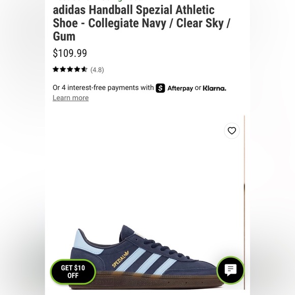 Adidas Spezial Handball Sneakers Men’s 6 Women’s 8 1/2  NWT - Picture 6 of 7